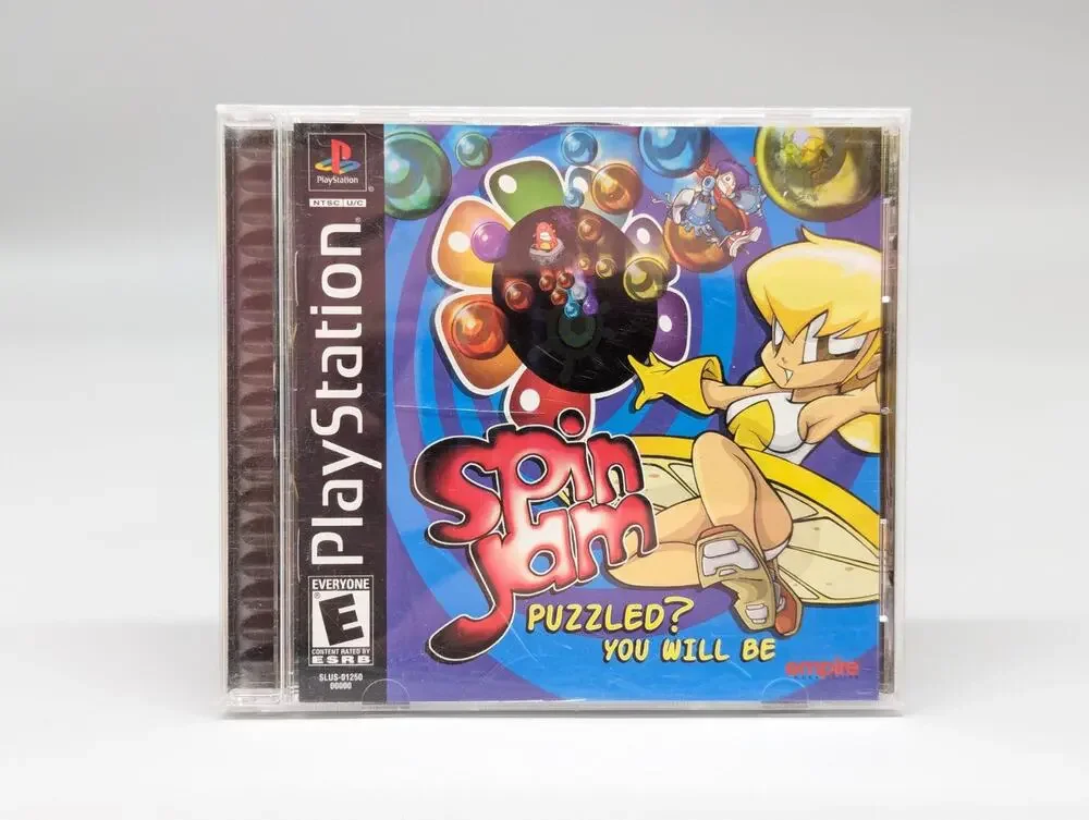 Spin Jam PS1 PlayStation 1 Video Game Complete CIB